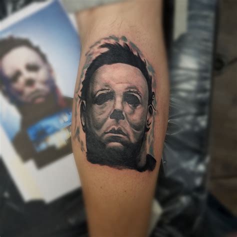check out the <strong>tattoo</strong> artist & studio who did the <strong>tattoo</strong>. . Michael myers tattoo